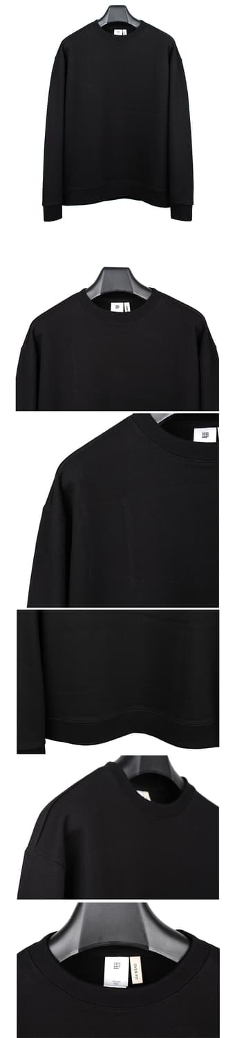 퍼스널팩 맨투맨 블랙 XL 상품이미지5