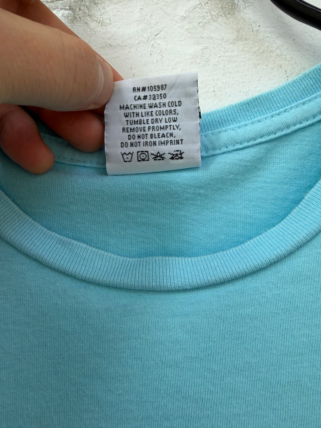 Roxy USA 록시 블루 컬러 크롭 반팔티 M 상품이미지3