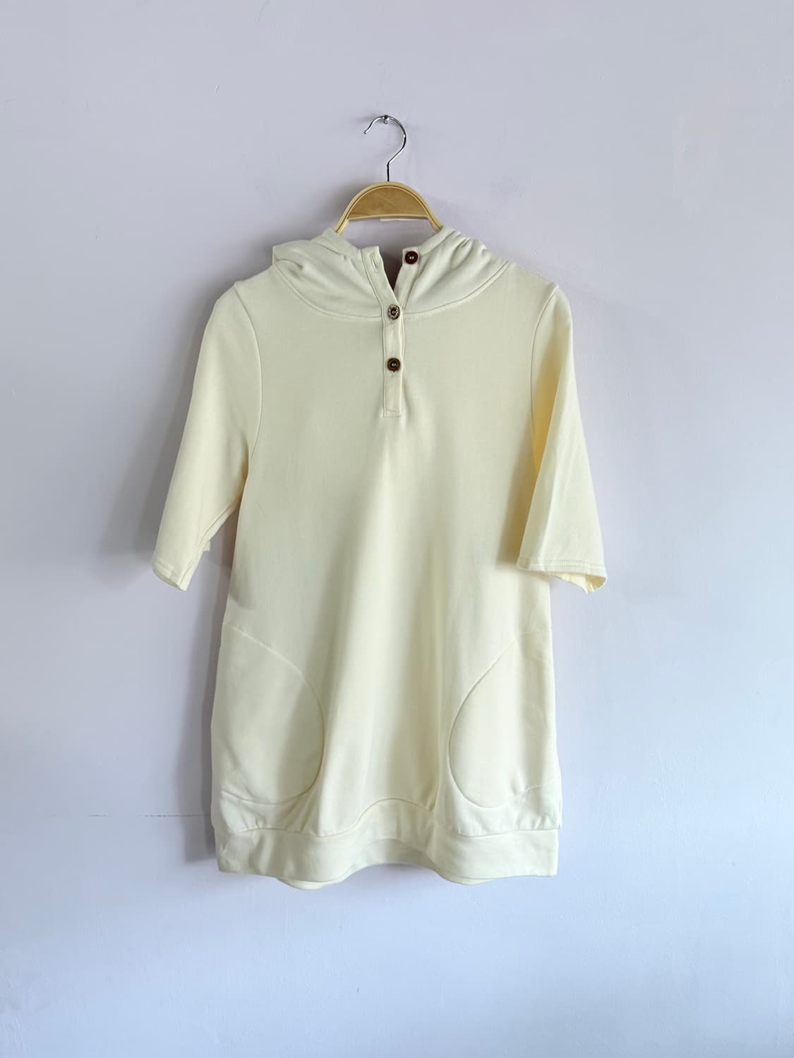 일본빈티지) 복슬 반팔후드 상품이미지1