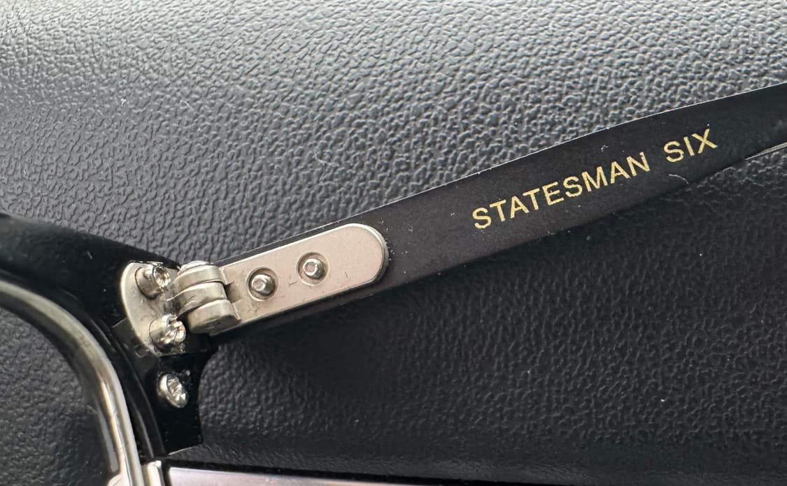 디타 스테이츠맨6 St. 블랙실버 안경테 상품이미지5