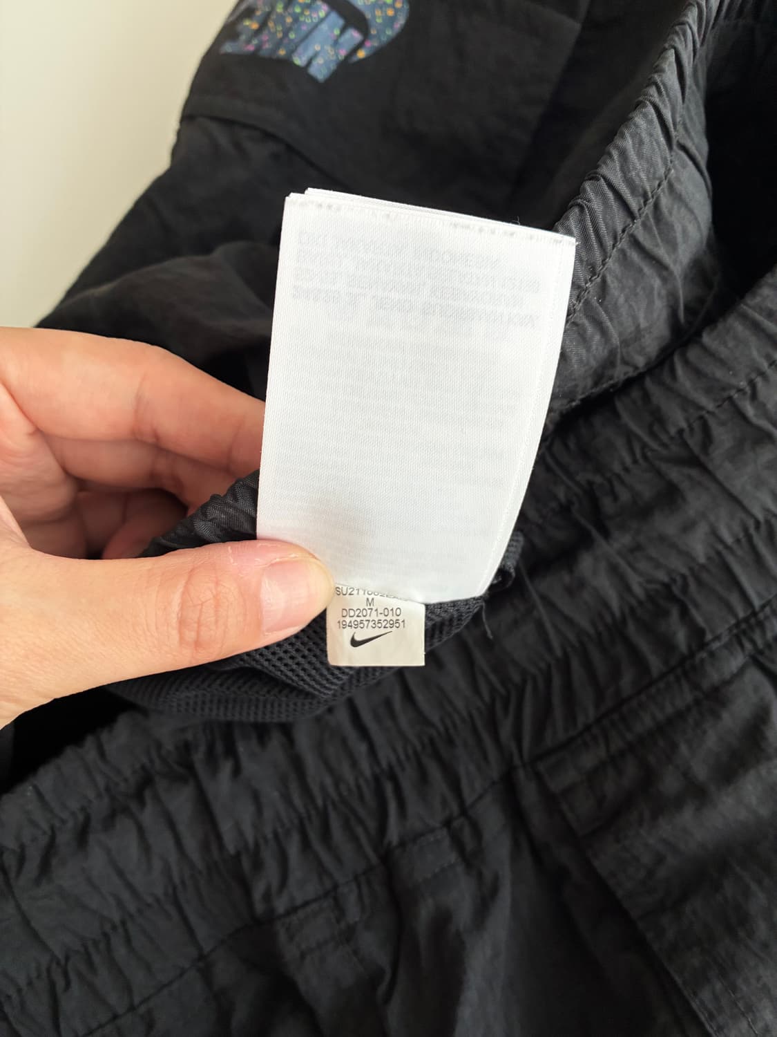 M) 나이키 우먼 나일론 카고 조거 팬츠 블랙 상품이미지8