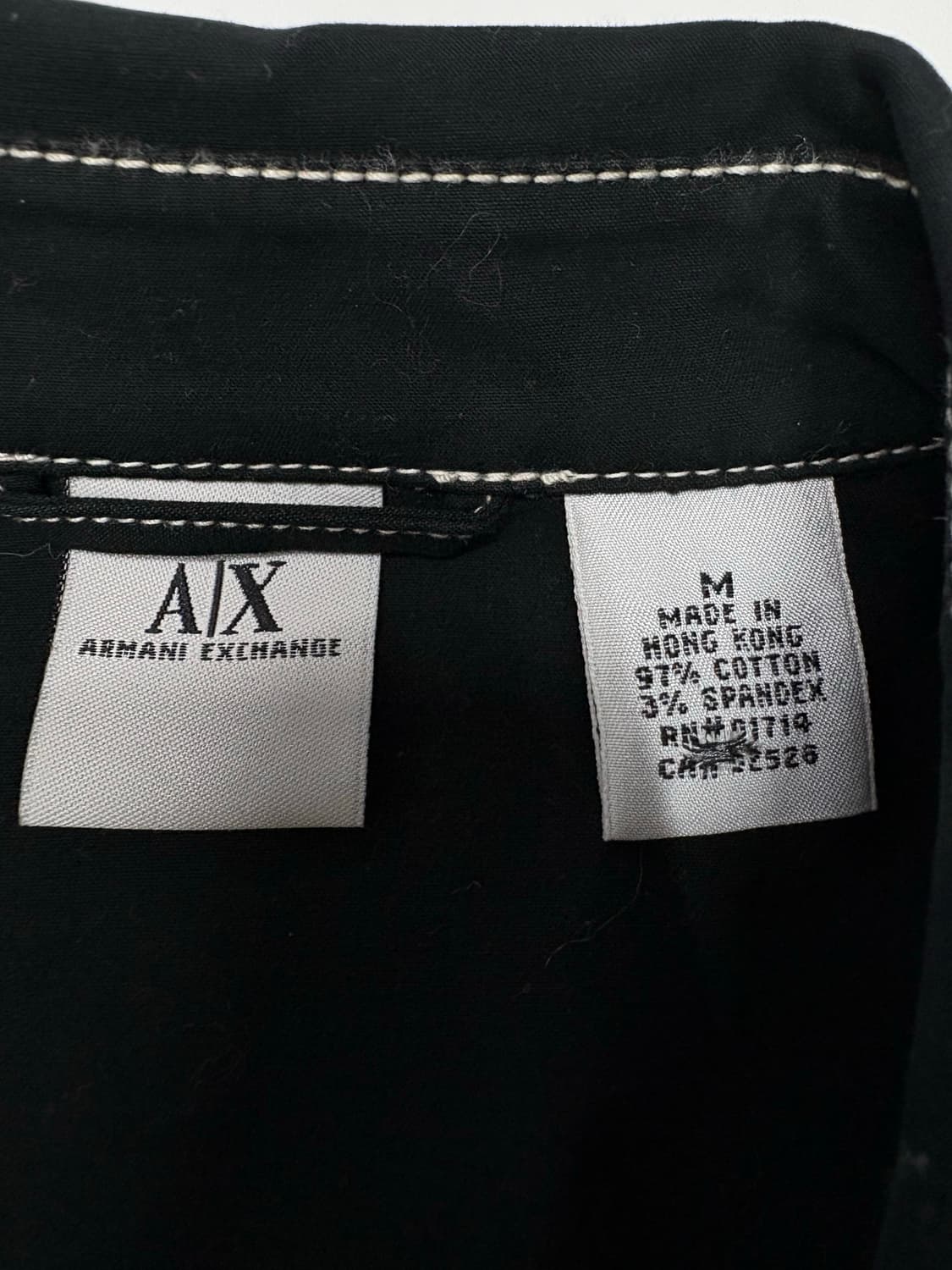 알마니익스체인지 크롭 더블 벨티드 자켓 상품이미지6