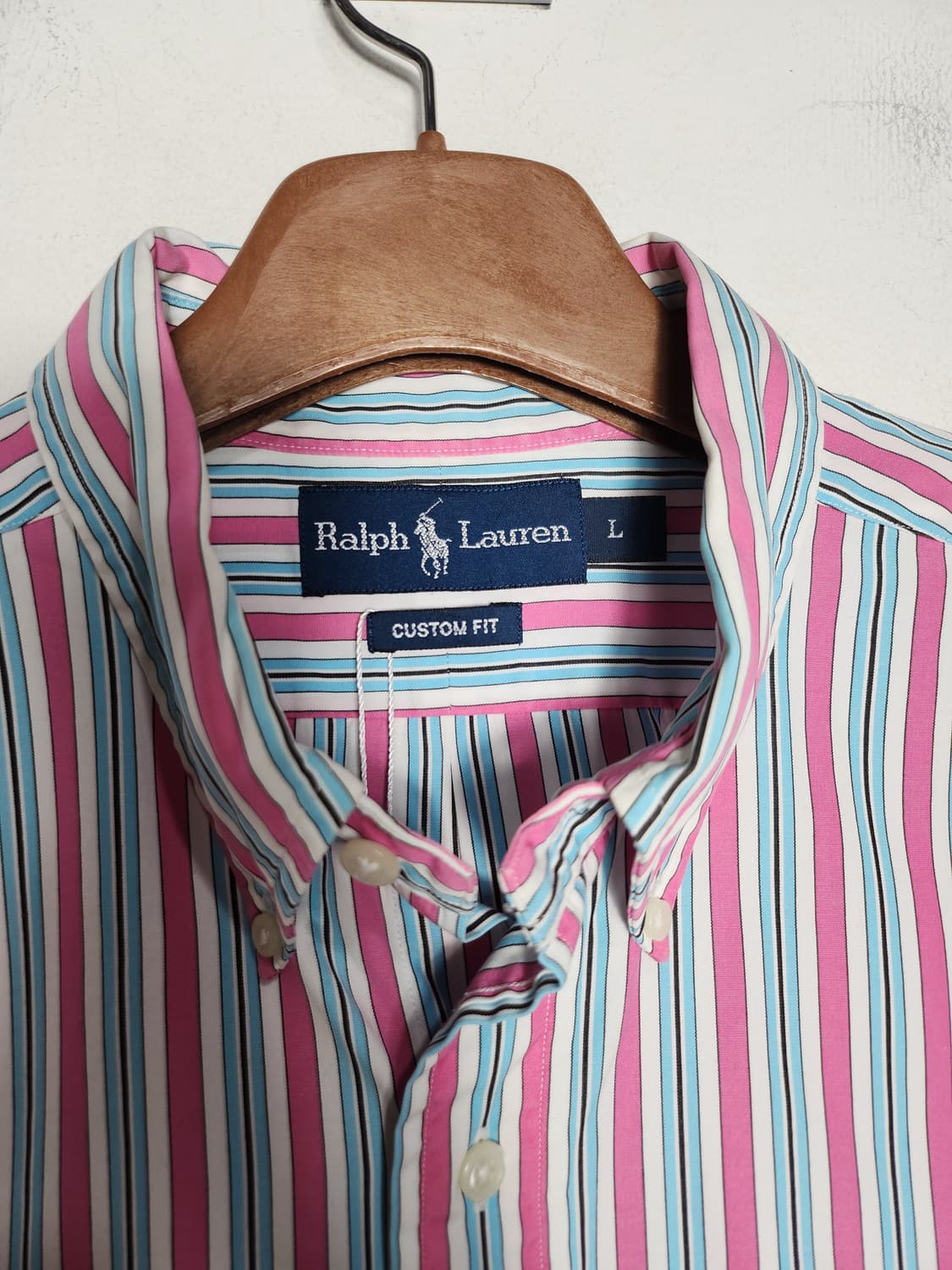 폴로 랄프로렌 스트라이프 반팔 셔츠 상품이미지3