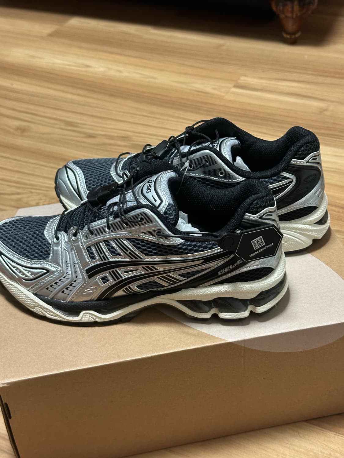 아식스 젤카야노14 캐리어그레이 235 새제품 상품이미지1