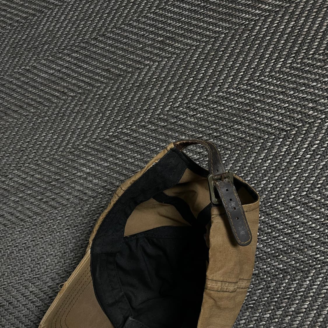 USA berkeley y2k 패치워크 볼캡 브라운y 4852 상품이미지6