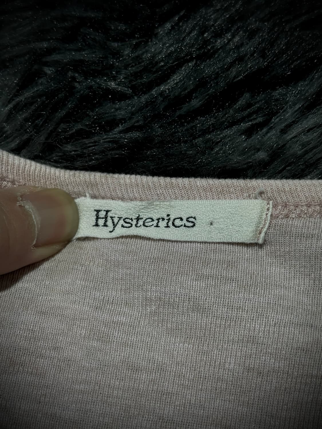 Hysteric Glamour 연핑크 그라데이션 버터플라이 프린팅 반팔 상품이미지9