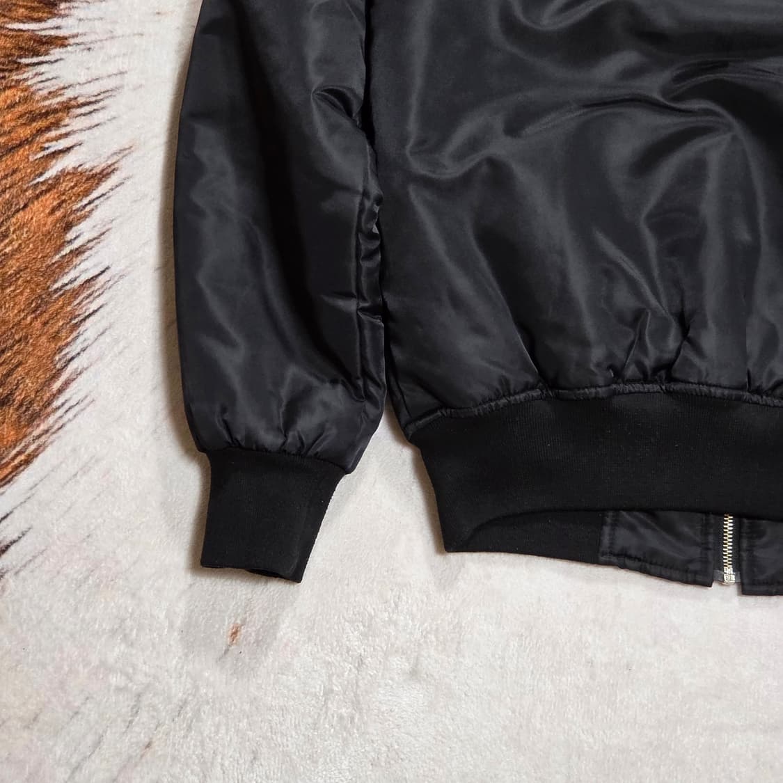 빈티지 블랙 항공 패딩 점퍼 상품이미지6