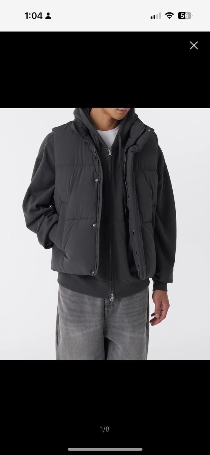 무신사 스탠다드 조끼패딩 상품이미지3