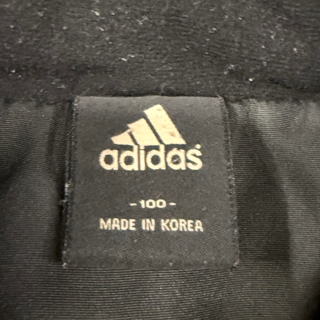 아디다스 검초 블랙 그린 패딩 자켓 점퍼 100 상품이미지5