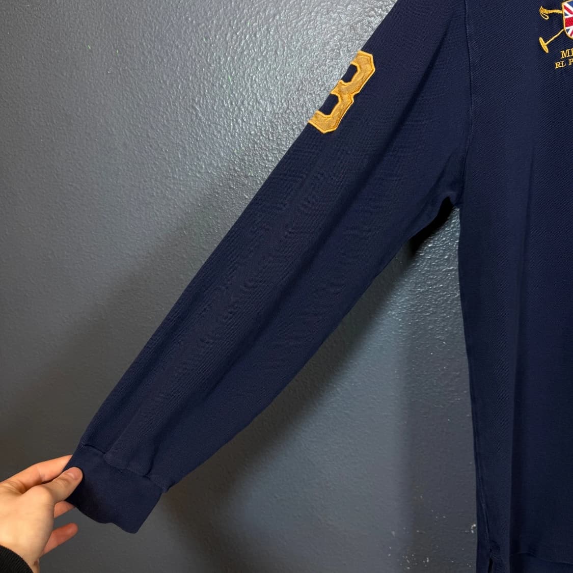 폴로 랄프로렌 골드 빅포니 머서 클럽 럭비 카라티 상품이미지5