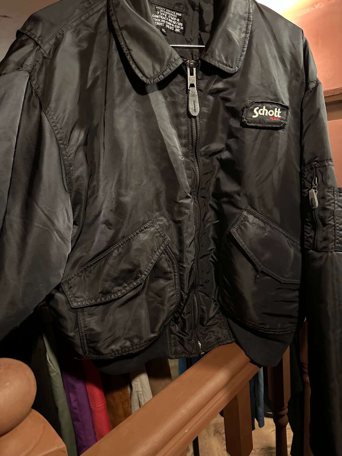 SCHOTT n.y.c 3461 boomber JK 상품이미지4