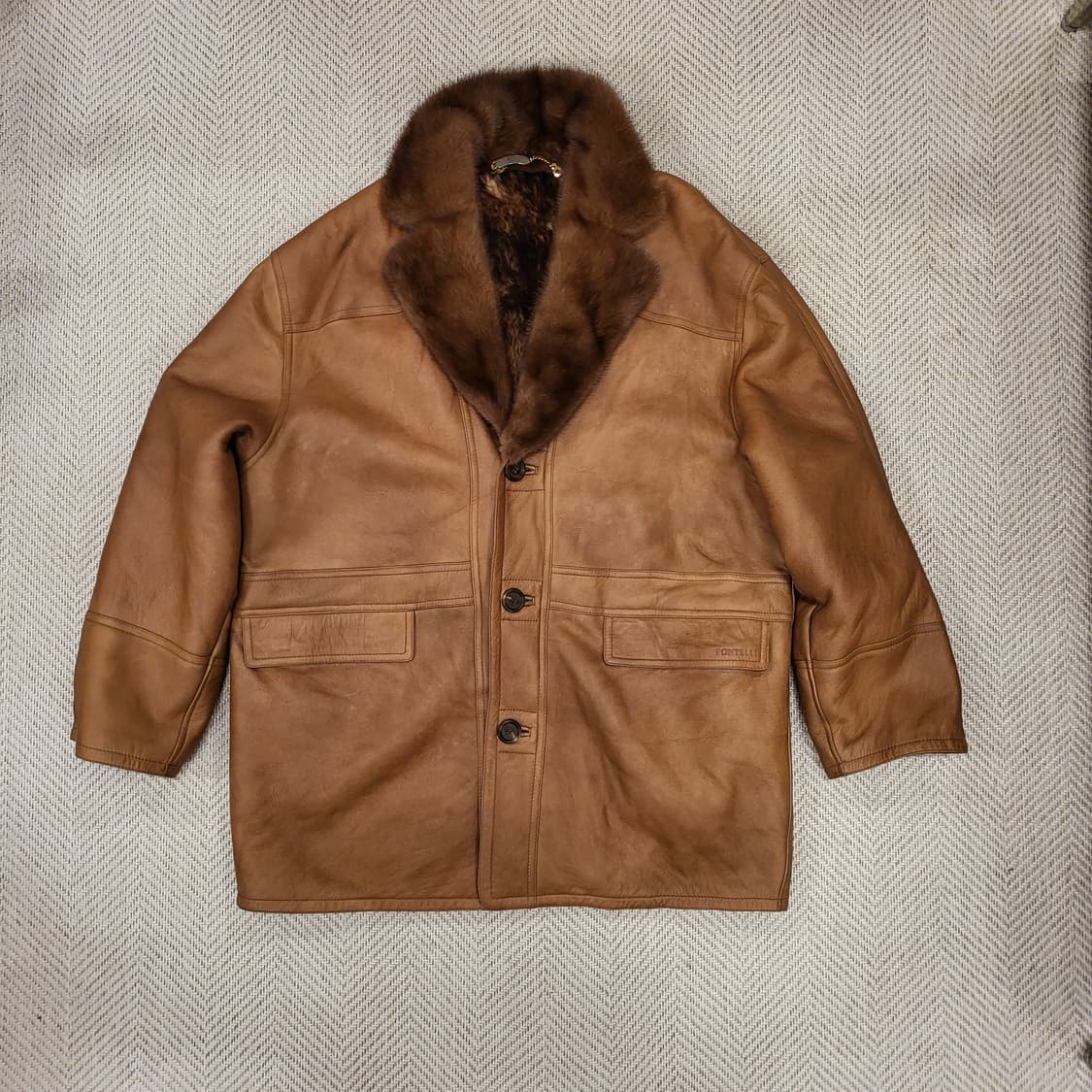 FONTELLI 양가죽 밍크 코트 (110) 상품이미지7