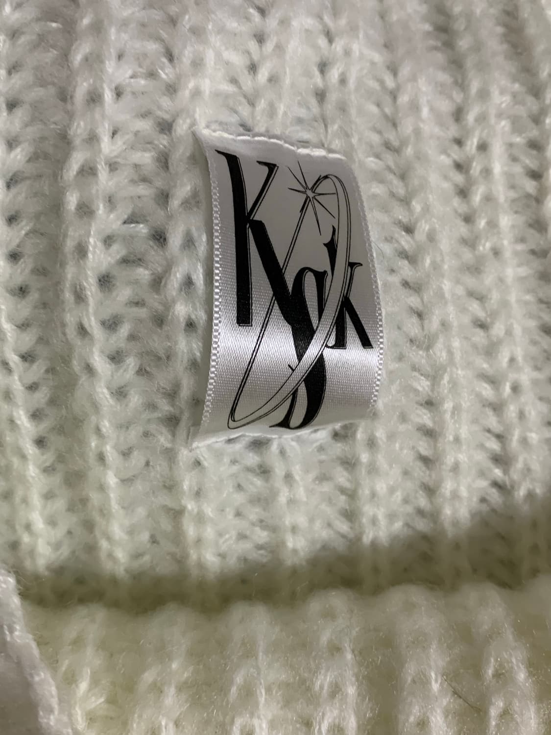 Kashiko bolero knit cardi ivory 상품이미지2