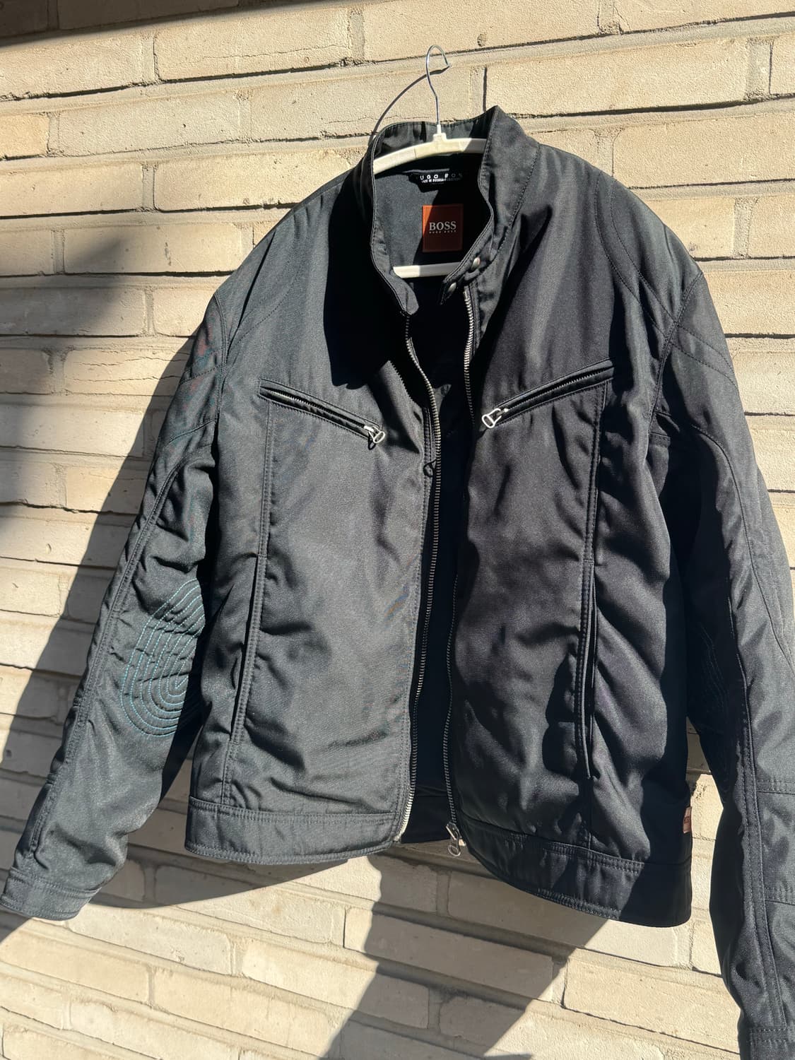 00s hugo boss biker jacket 상품이미지1