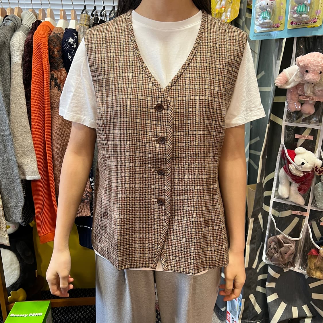[Japanese Vintage] 4button vest 상품이미지2