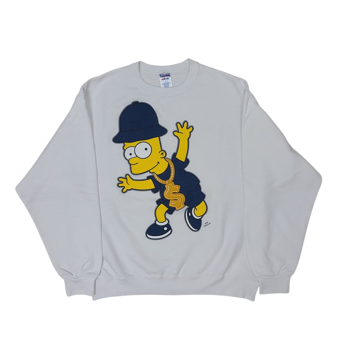'90s Vintage Simpsons Hip-Hop Sweatshirt 상품이미지2