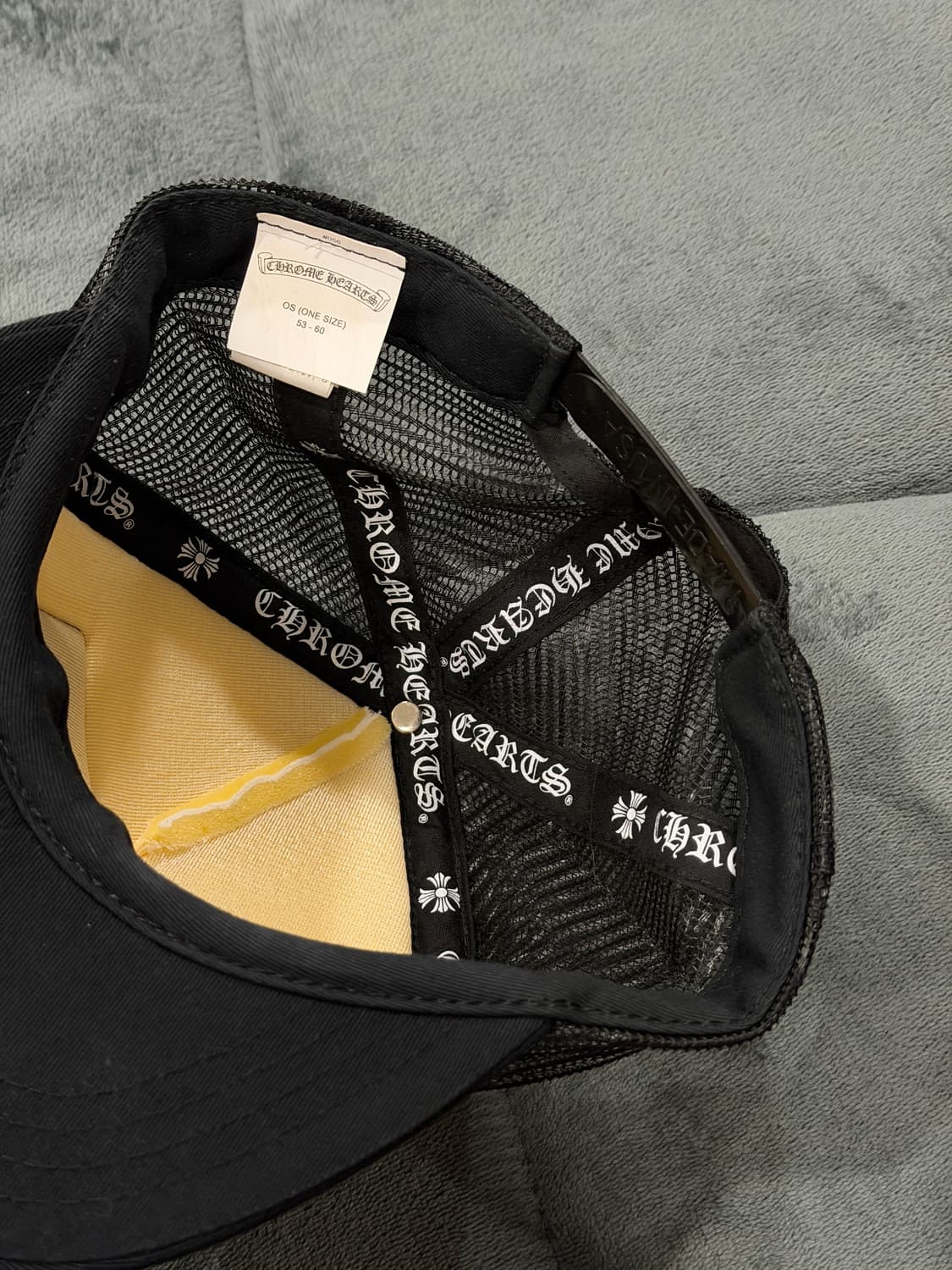 크롬하츠 CH 할리우드 트러커햇 블랙 화이트 상품이미지2