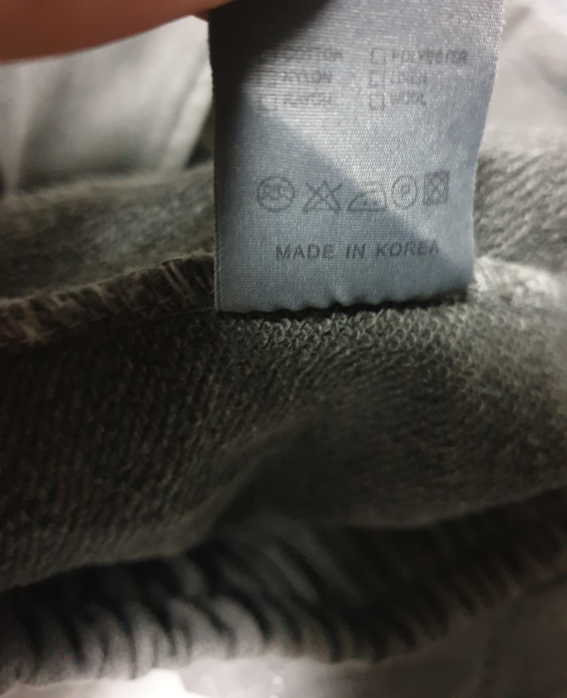 SEEOT 더블니 카펜터 피그먼트 워시드 와이드 스웻 팬츠 (F) 상품이미지4