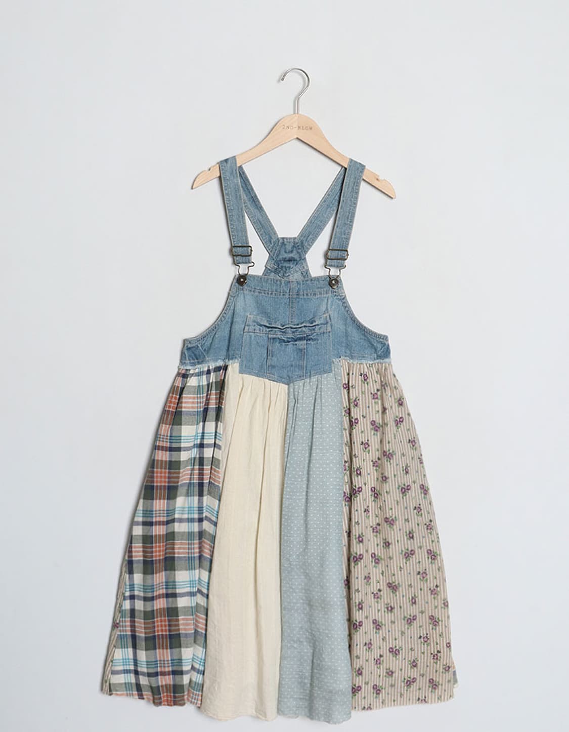 Non Mixed Fabric Jumper Skirt (44) 상품이미지1