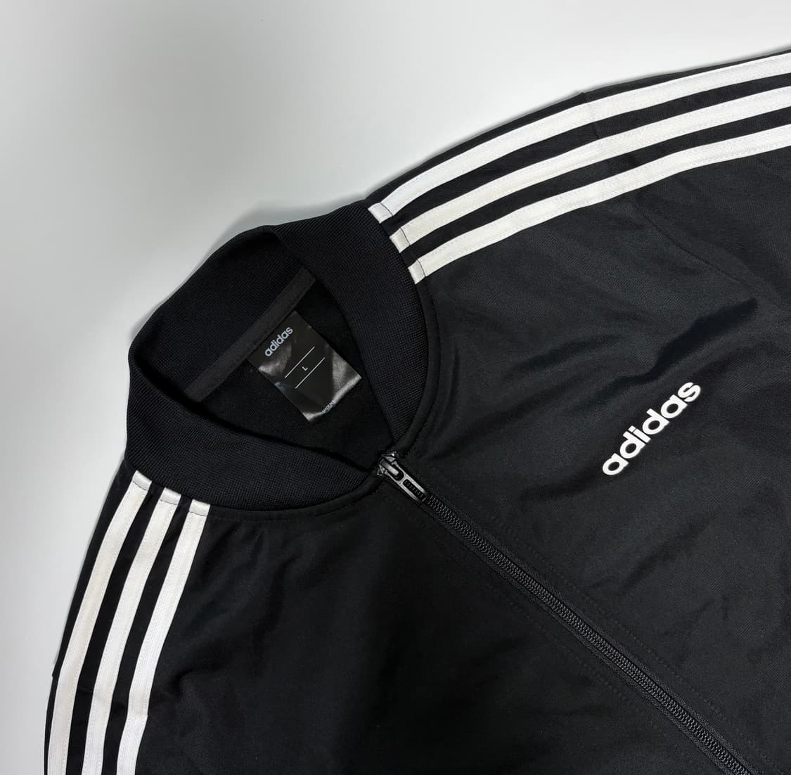 아디다스 블랙 트랙탑 져지 상품이미지3