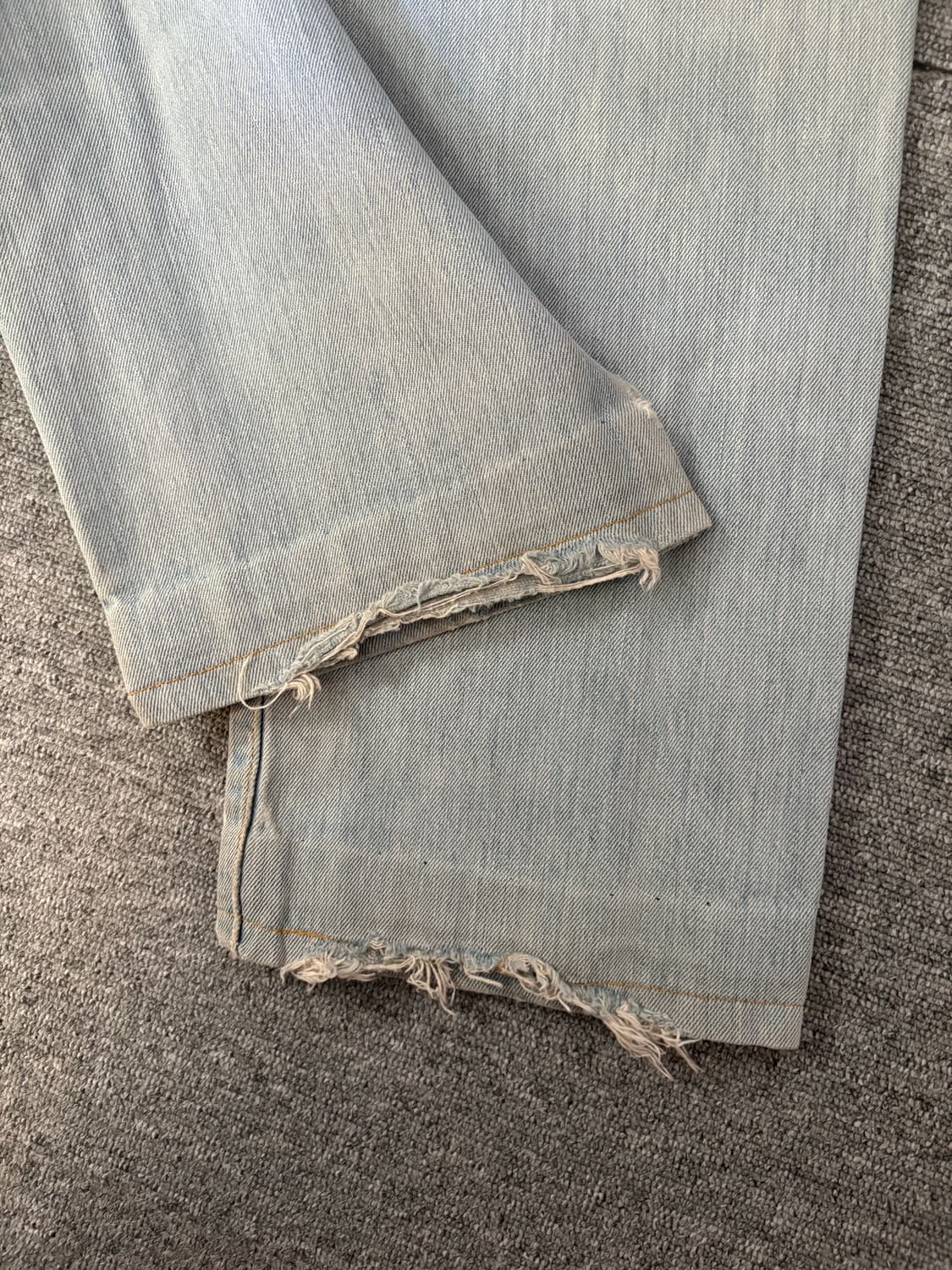 [W34 L34] 리바이스501 블리치 데님팬츠/ 14 상품이미지5