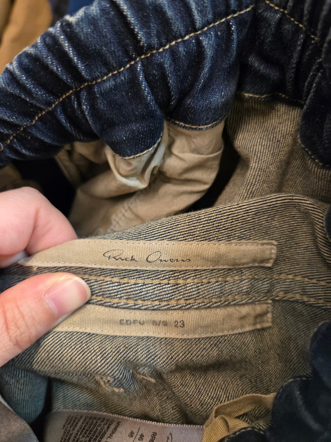 [진귀/희귀템]릭 오웬스 SS23 EDFU 에드푸 점보 카고 팬츠 상품이미지9