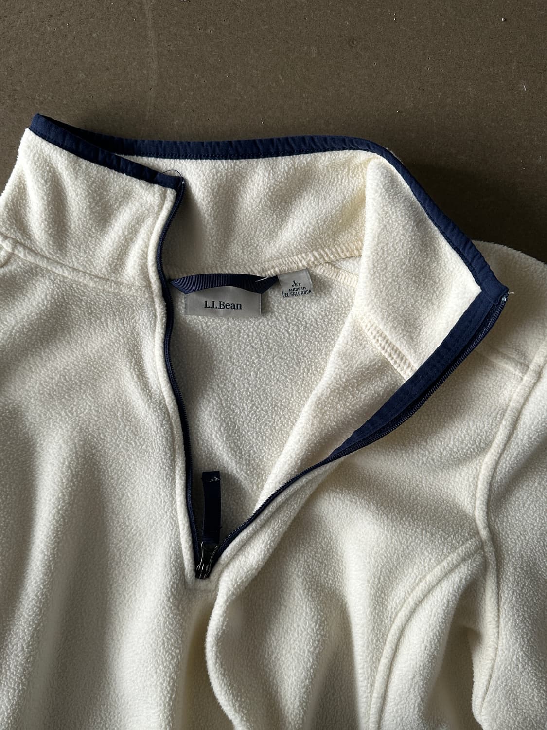 L.L.bean 엘엘빈 쿼터 집업 플리스 풀오버 우먼 상품이미지3