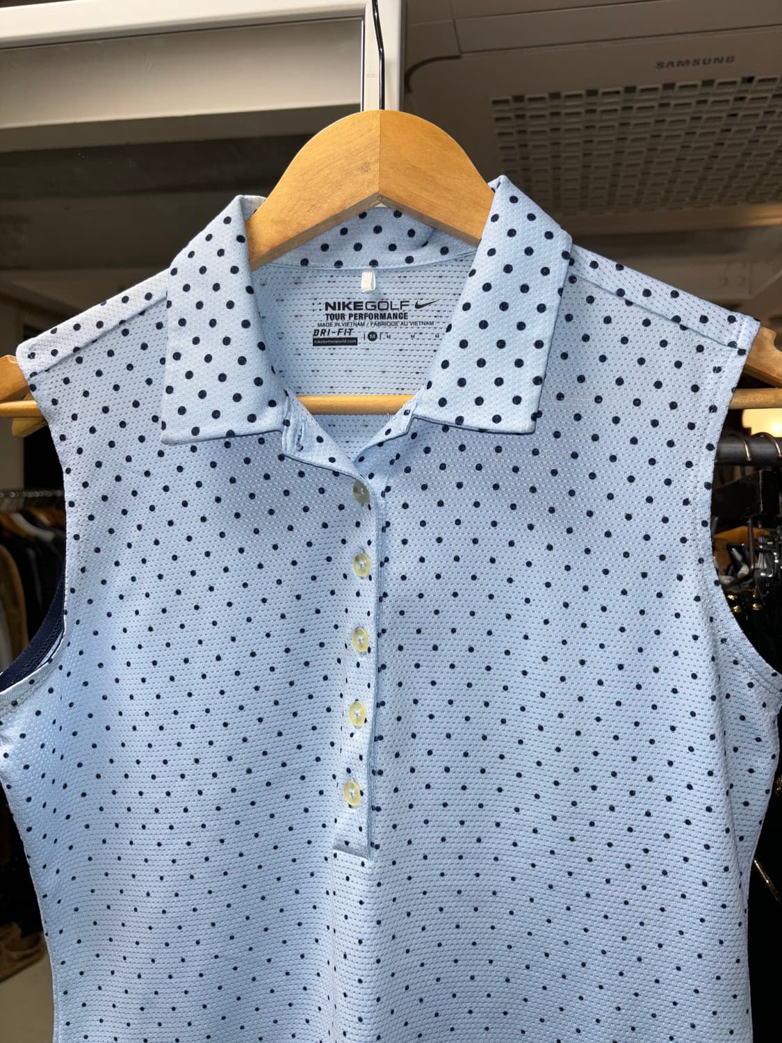 나이키 도트 슬리브리스 폴로셔츠 상품이미지3