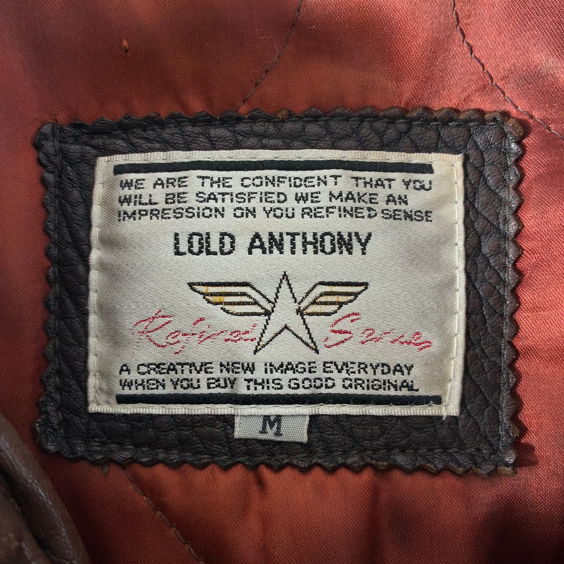 Lold anthony  램스킨 레더 가죽 자켓 상품이미지5