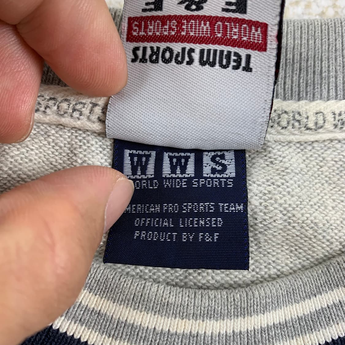 WWS LA다저스 로고 그레이 스웻셔츠 상품이미지5