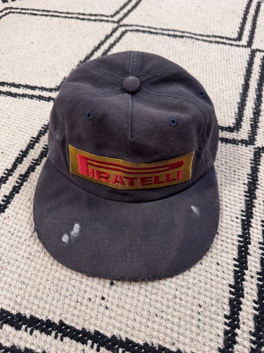 [새제품] RAR PRTL 페인티드 빈티지 트러커 캡_더스티블루 상품이미지4