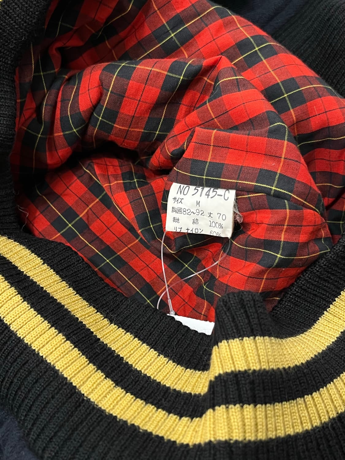 빈티지 모직 바시티자켓 상품이미지9