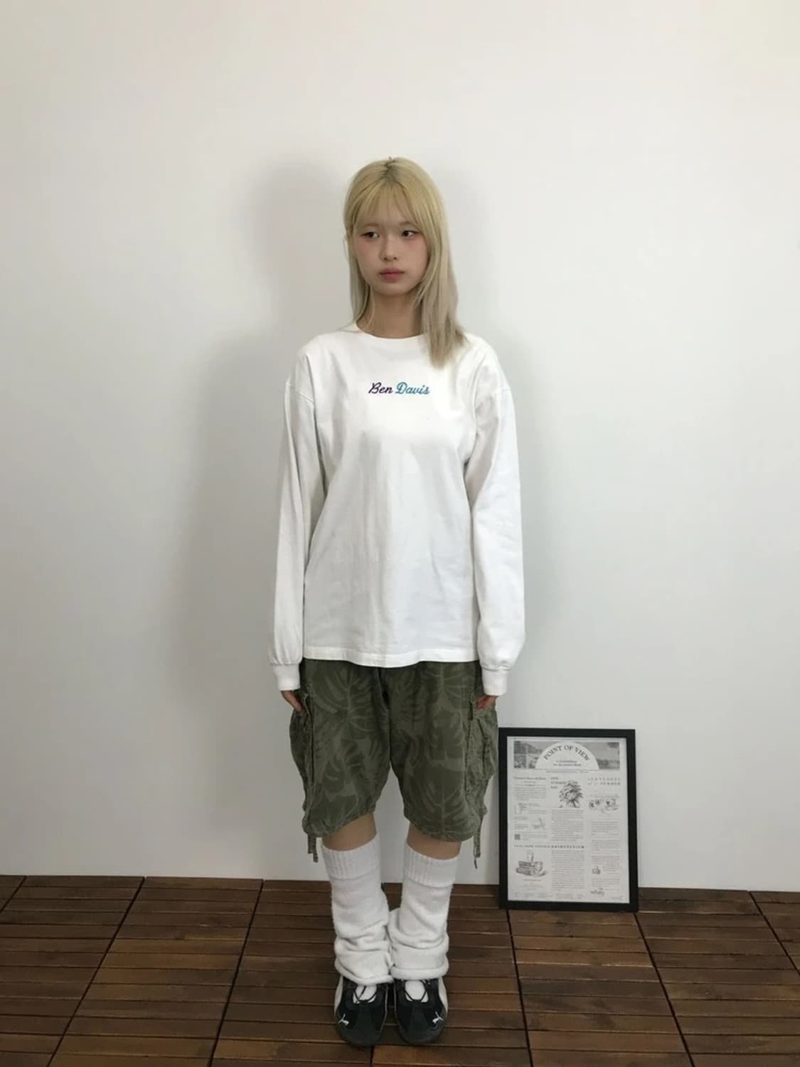 Ben Davis Back Print Long Sleeve 상품이미지1