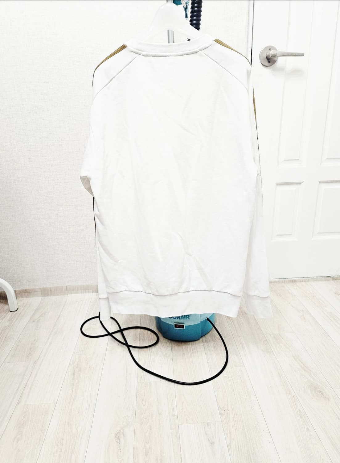 (95~100)M☆초대장급☆ 아디다스 레알마드리드 [화이트골드]트레이닝탑 상품이미지7