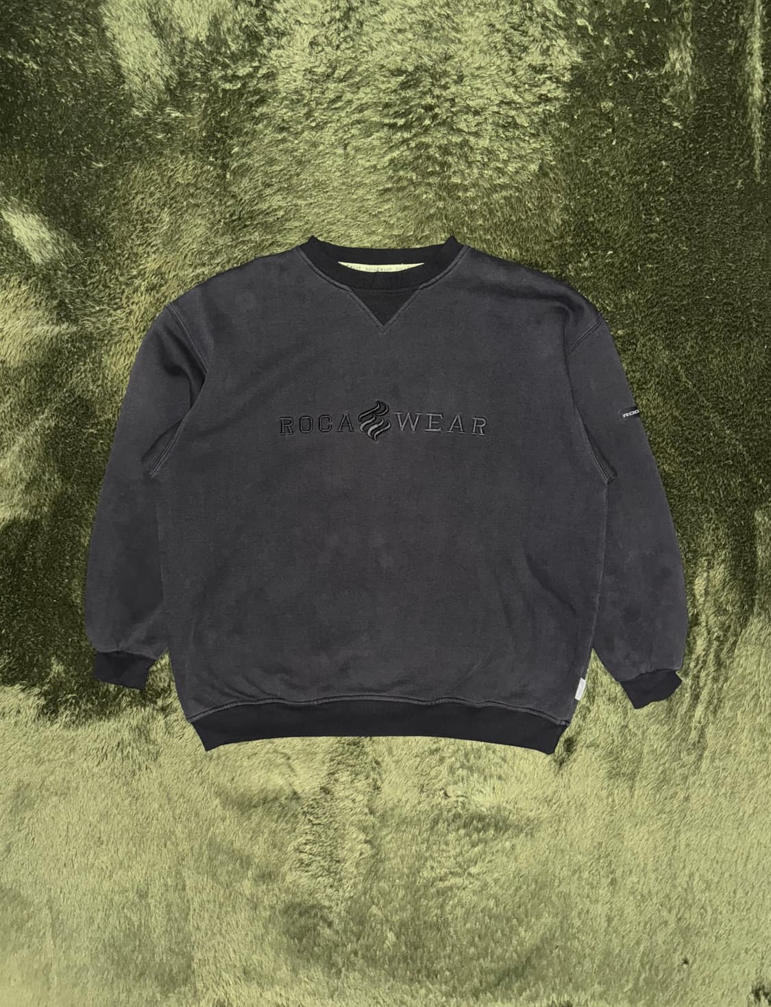 [L] 90s Roca Wear 로카웨어 페이디드 엠브로이더리 스웻셔츠 상품이미지1