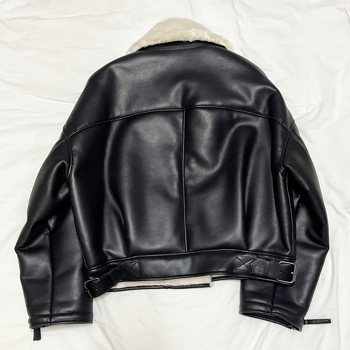 새상품 ) 임블리 부티크라인 무스탕 상품이미지10