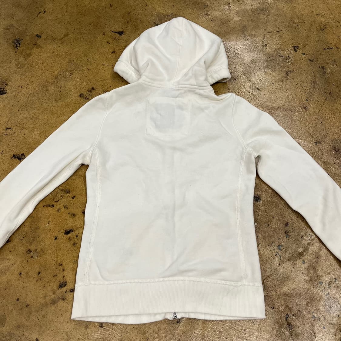 아베크롬비 화이트 딱붙 후드집업 상품이미지4