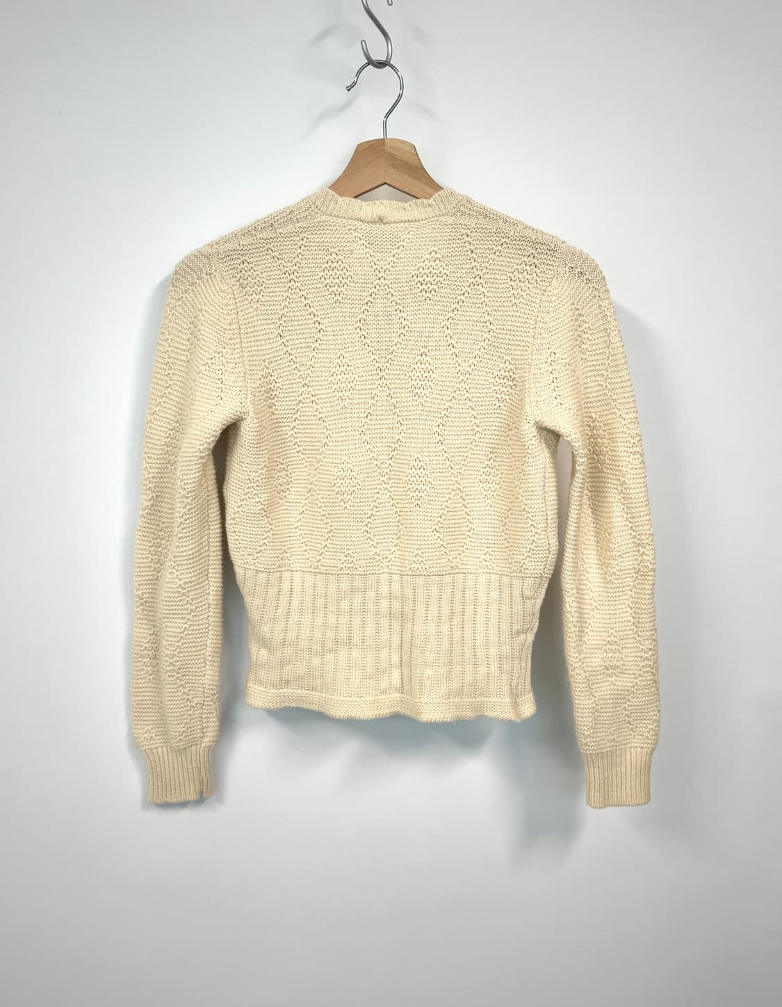 ROUJE PARIS 루즈 EMILE 에밀 에크루 컬러 니트 가디건 34 상품이미지2