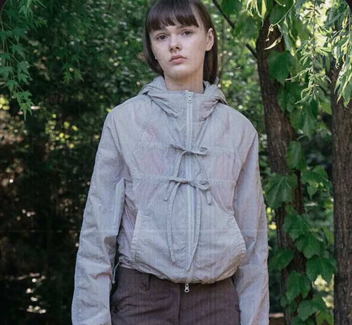 파르티멘토 리본 후디 자켓 팝니다 상품이미지1