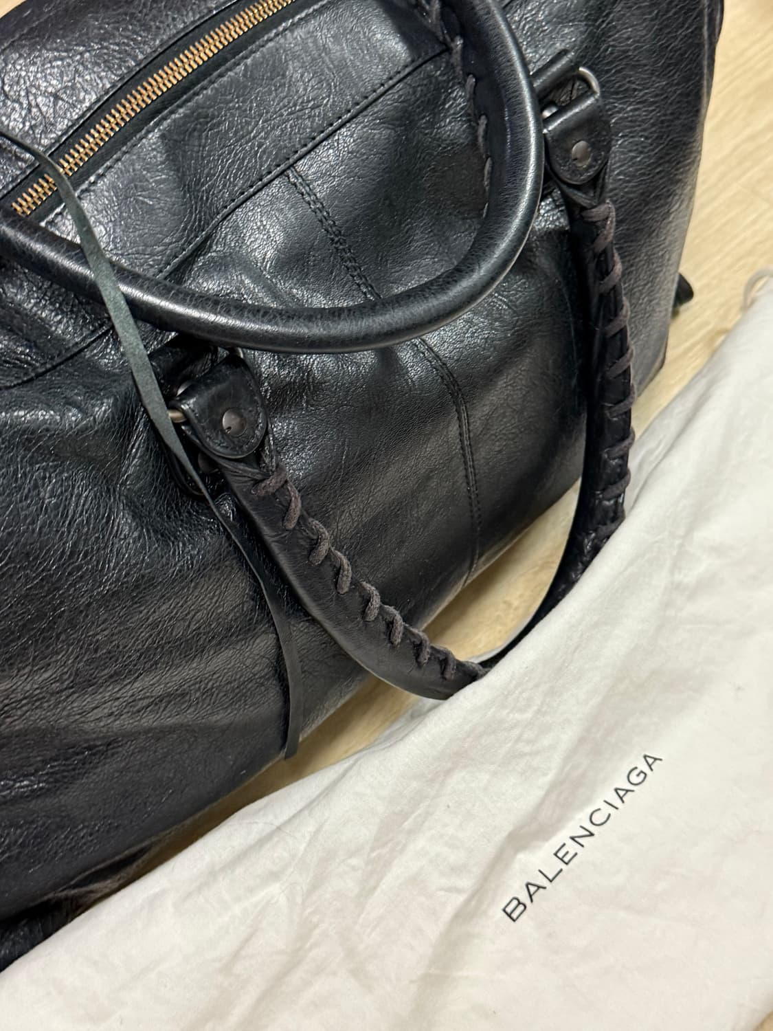 Balenciaga motorcycle bag 빈티지 오리지널 상품이미지4