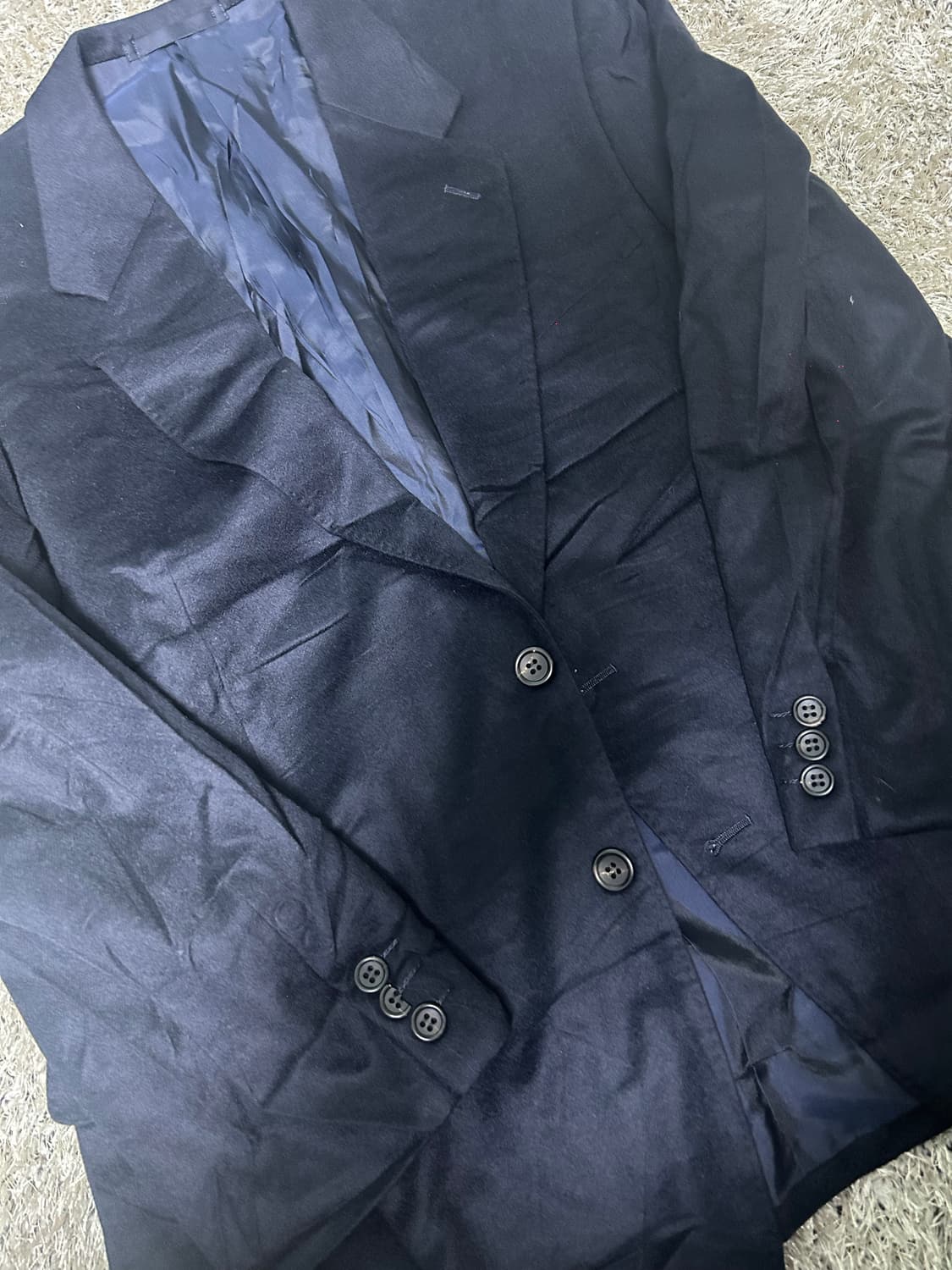 로로피아나 캐시미어 100프로 블레이저 사이즈 95~100 상품이미지2