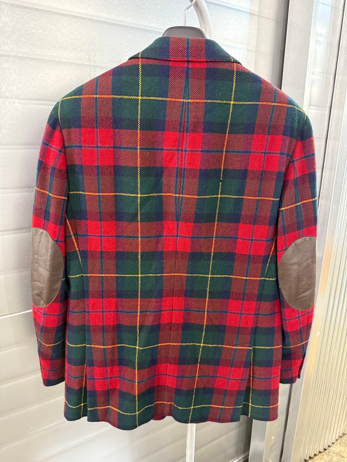 폴로 랄프로렌 이태리 메이드 울 체크 자켓 L 상품이미지4