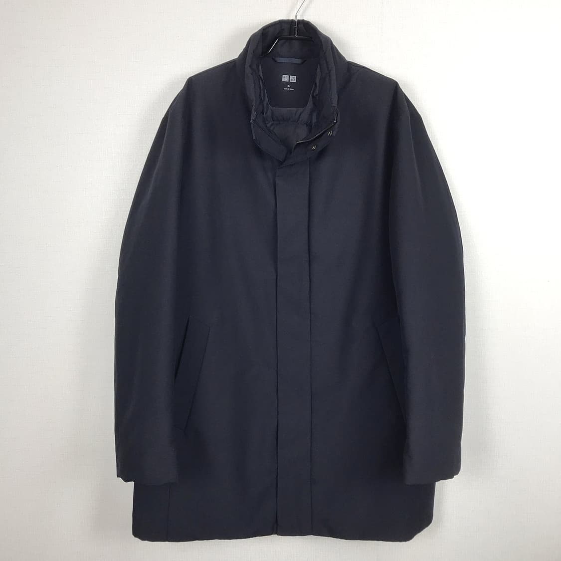 유니클로 덕다운 하프 패딩 코트 남성XL 상품이미지2