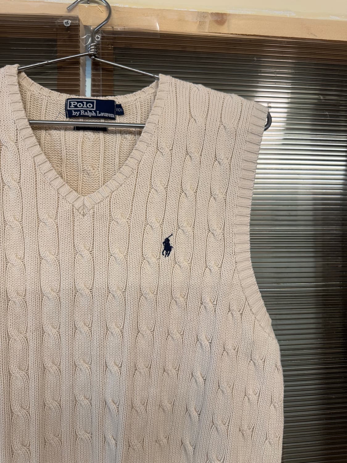 polo knit vest 상품이미지2