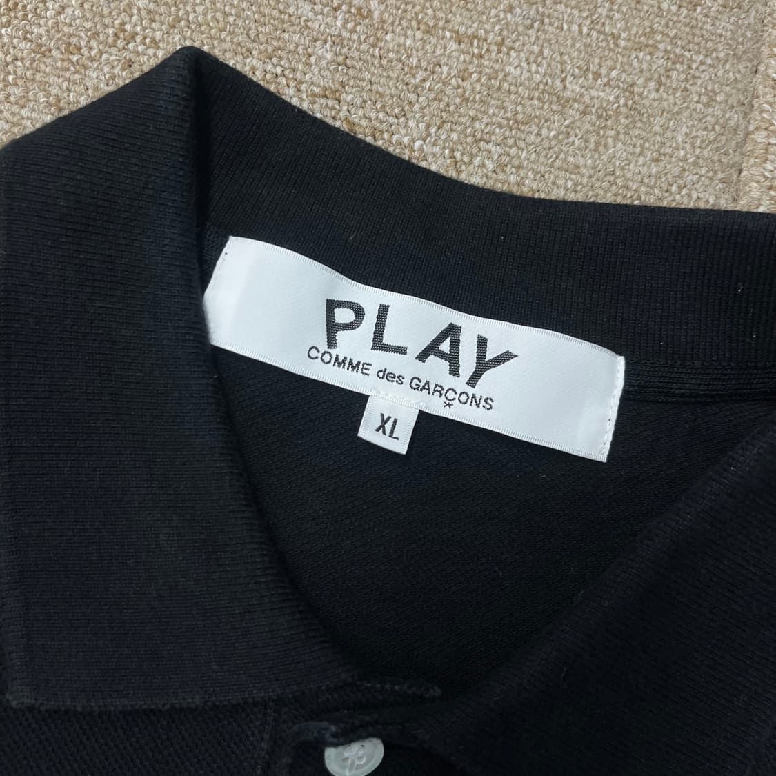 매장판 꼼데가르송 반팔 카라티 상품이미지4