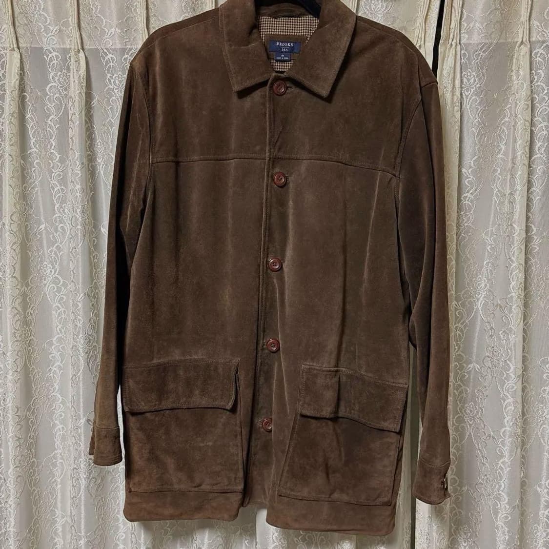 브룩스 브라더스 스웨이드 카코트 상품이미지1