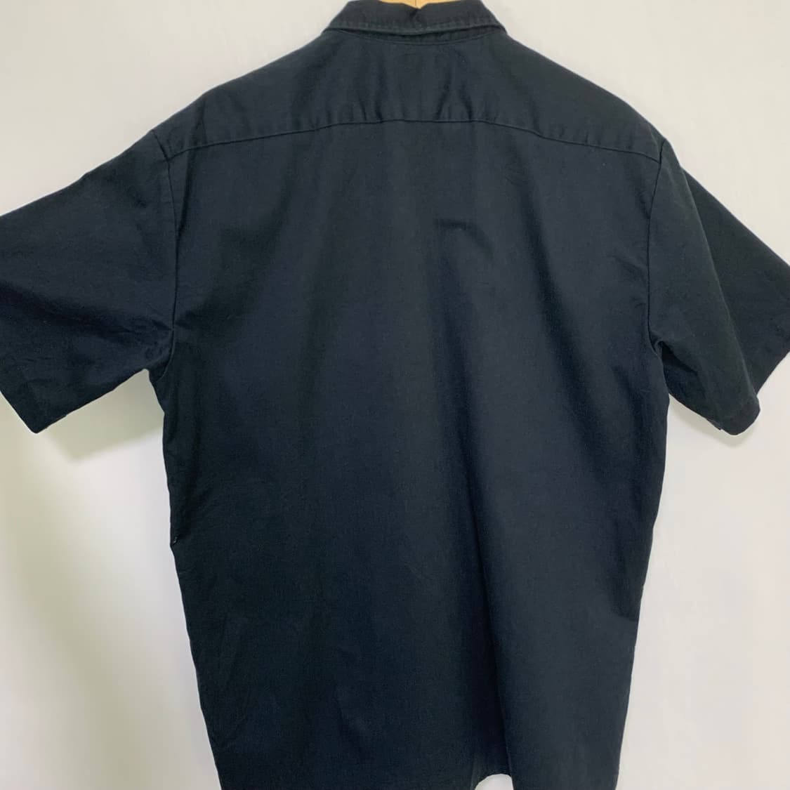 디키즈 다크 네이비 오버핏 반팔 워크셔츠 남성 L 남녀공용 상품이미지4