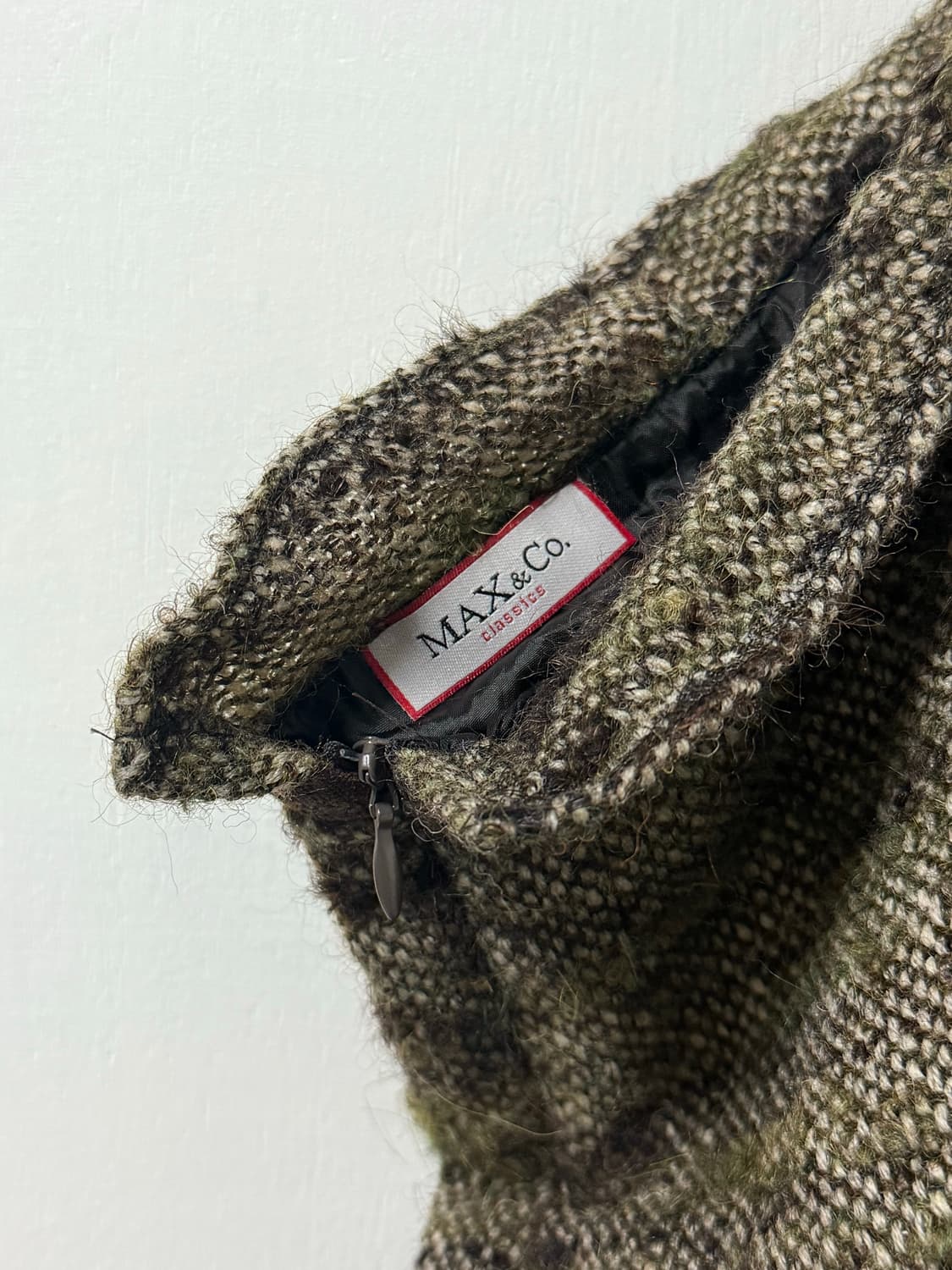 Max & co. 막스마라 부클 트위드 울 미디 스커트  상품이미지3