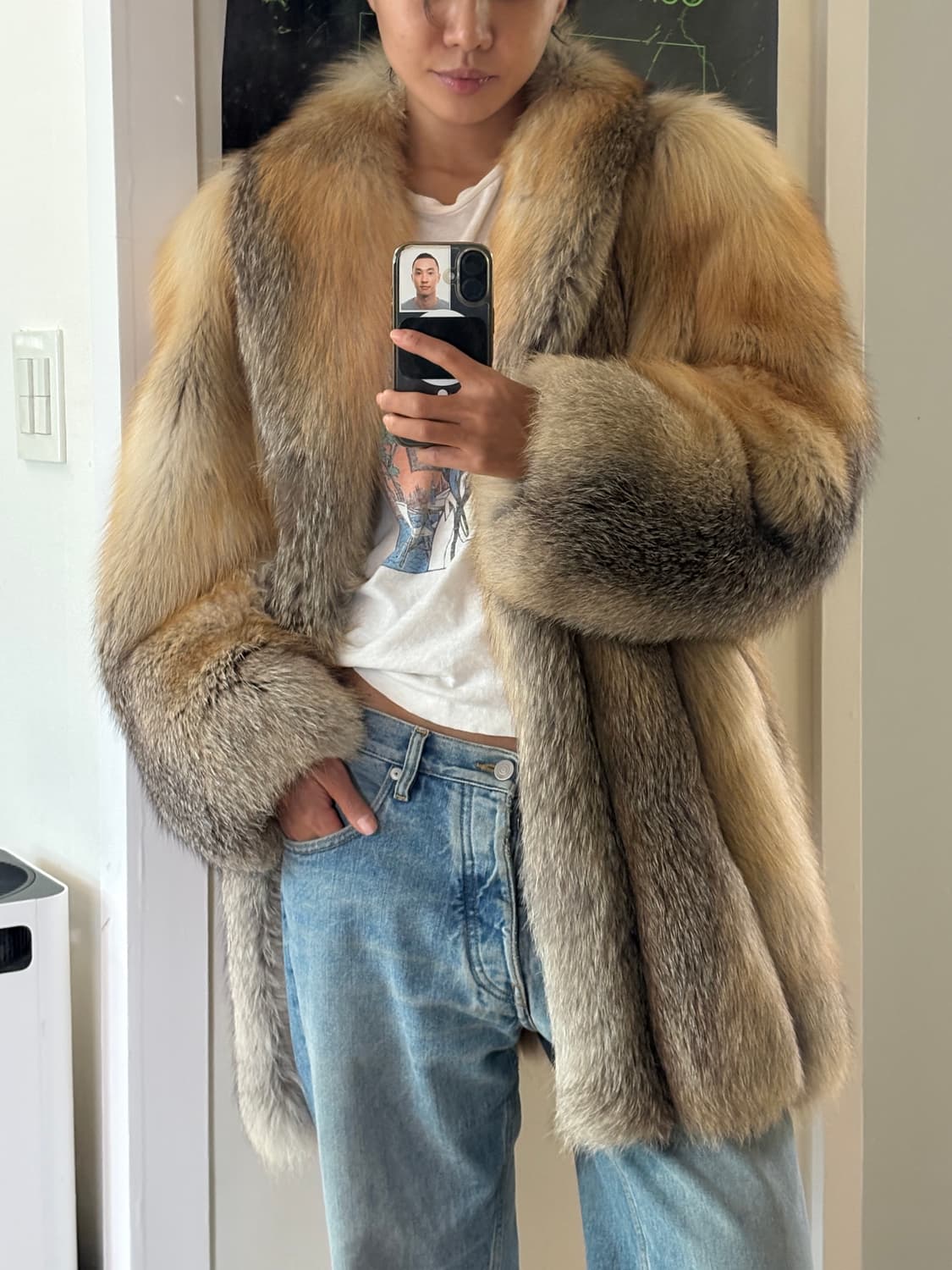 리얼폭스 빈티지퍼 상품이미지1