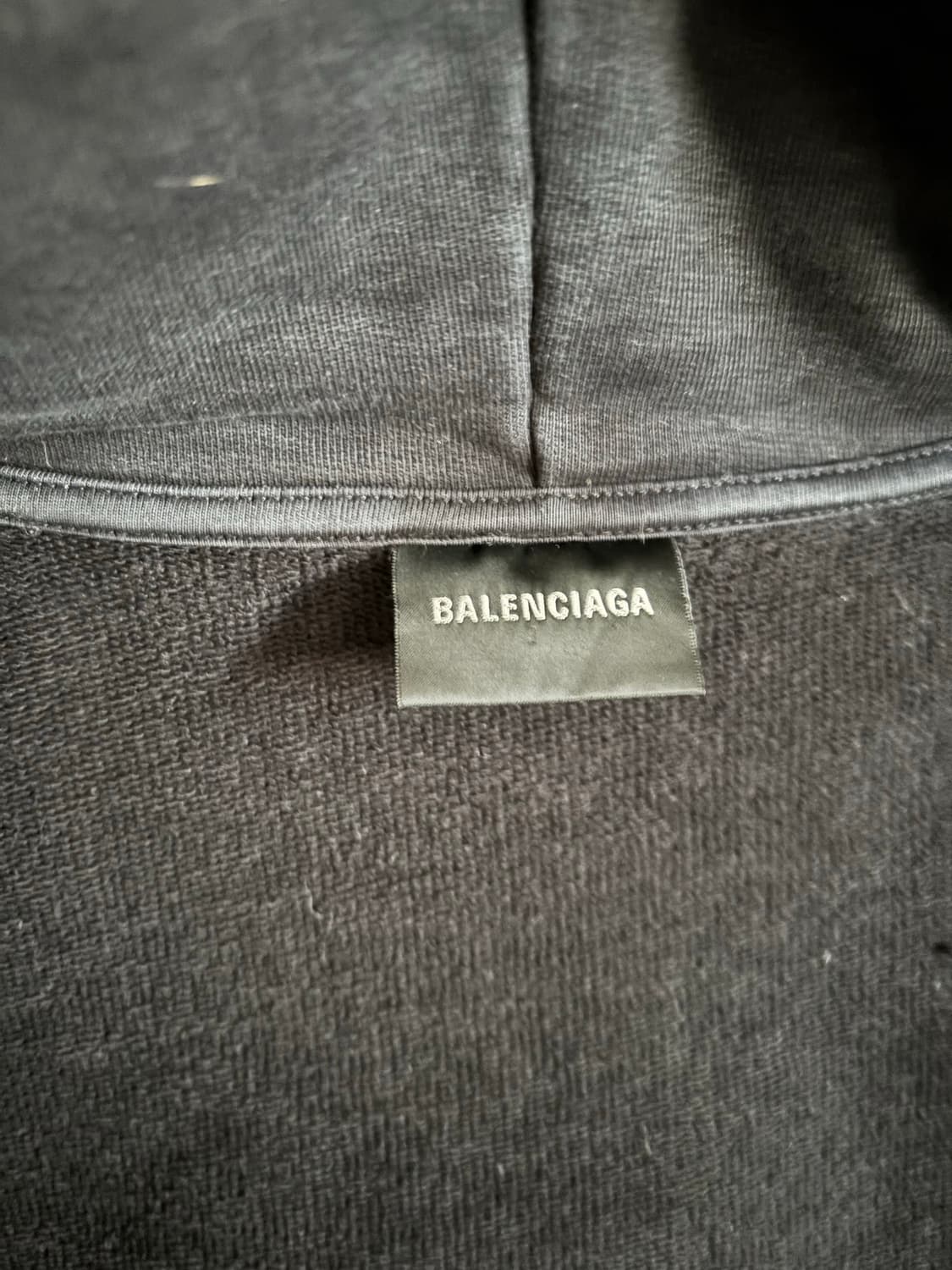 발렌시아가 웨이브 로고 개퍼 후드  상품이미지6